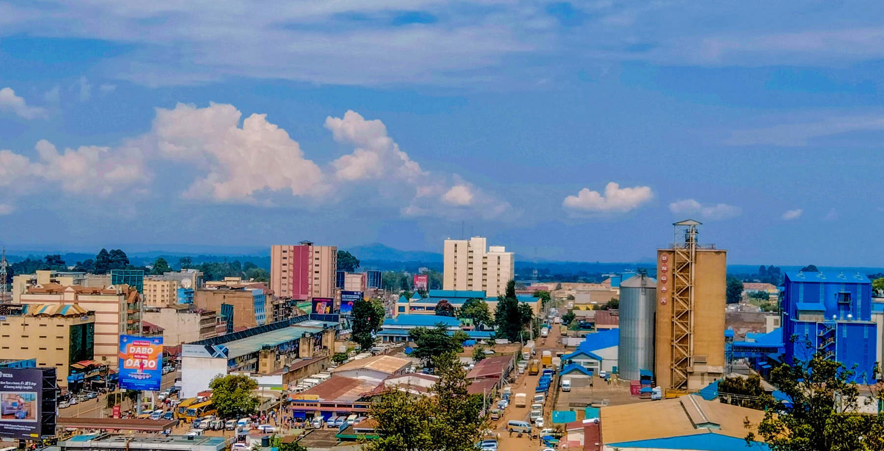 Enterprise at the heart of Eldoret. The city centre reflects the energy of businesses, residents, visitors, and services that keep Eldoret moving.